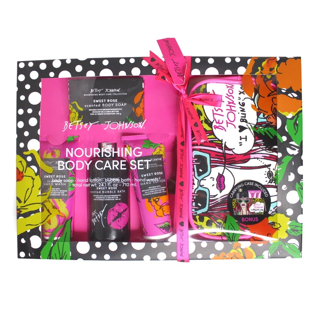 Betsey Johnson NIB Nourishing Body Care Set